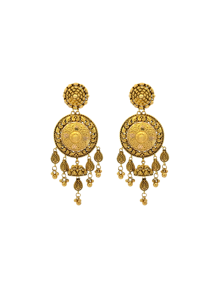 Gold Set with Earrings 22 Karat